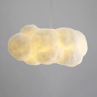 Suspended Ceiling Fixture with Steel Frame & Fabric Shade – Adjustable Height Overhead Lamp for Dining Areas, Bedrooms & Kitchen Islands – W