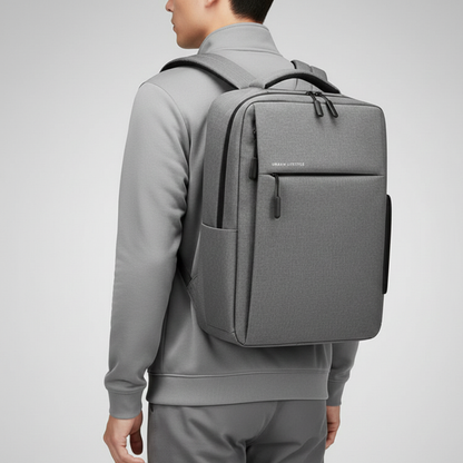 Water-Resistant Commuter Backpack with Padded Laptop Compartment for Work & Travel