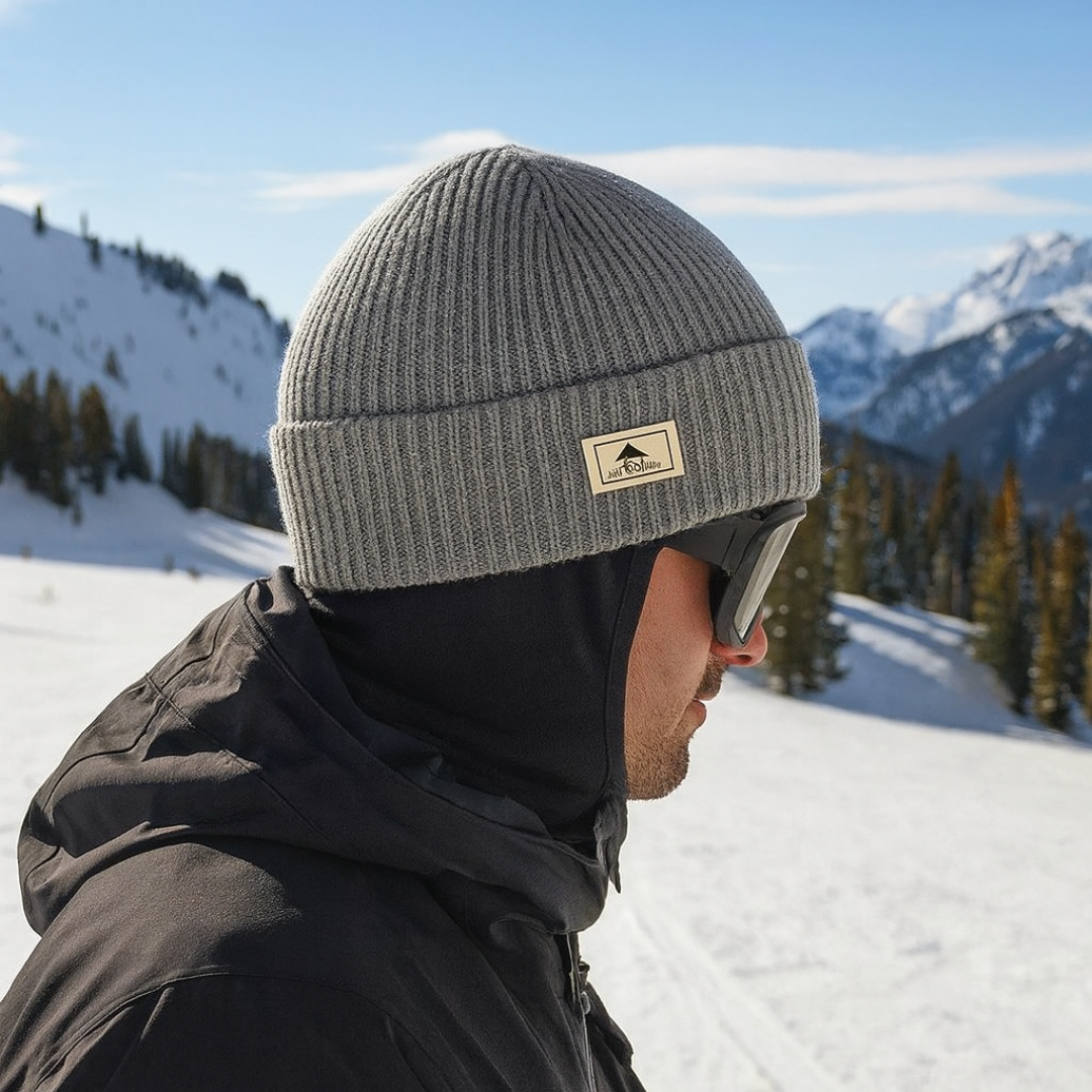 Convertible Winter Beanie with Full Face Coverage for Cold Weather Cycling Hiking Skiing | 2-in-1 Thermal Fleece Balaclava for Men & Women