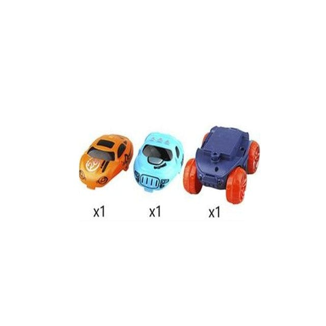 Flexible Magnetic Race Track Set with Glow-in-the-Dark Car – Build Your Own Raceway for Kids Ages 3+