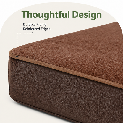 Ortekor Orthopedic Memory Foam & Non-Slip Dog Bed (Removable Cover)
