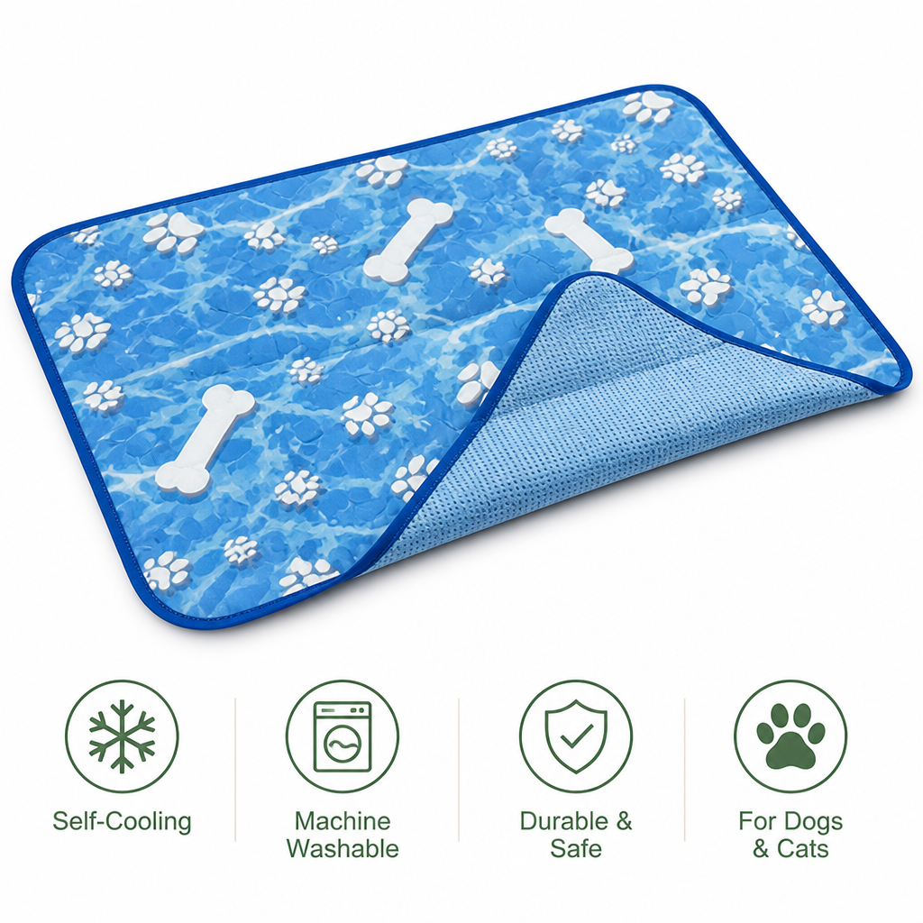 Ortekor Extra-Large Self-Cooling & Washable Pet Mat