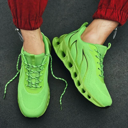 Men's Athletic Walking Shoes with Shock Absorption & Anti-Slip Sole for Running, Hiking & Daily Wear | Wide Toe Box