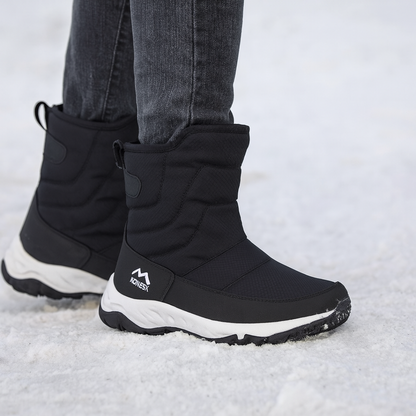 Women's Waterproof Insulated Winter Boots with Anti-Slip Sole for Cold Weather Snow Rain