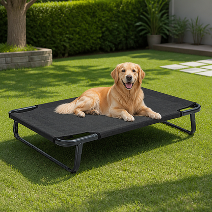 Ortekor Elevated Iron Frame & Breathable Dog Bed (No Filler)