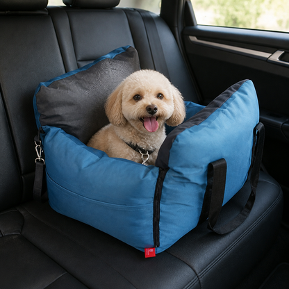Ortekor Breathable Polyester Travel Carrier (Safety Hook & Car Seat Fit)