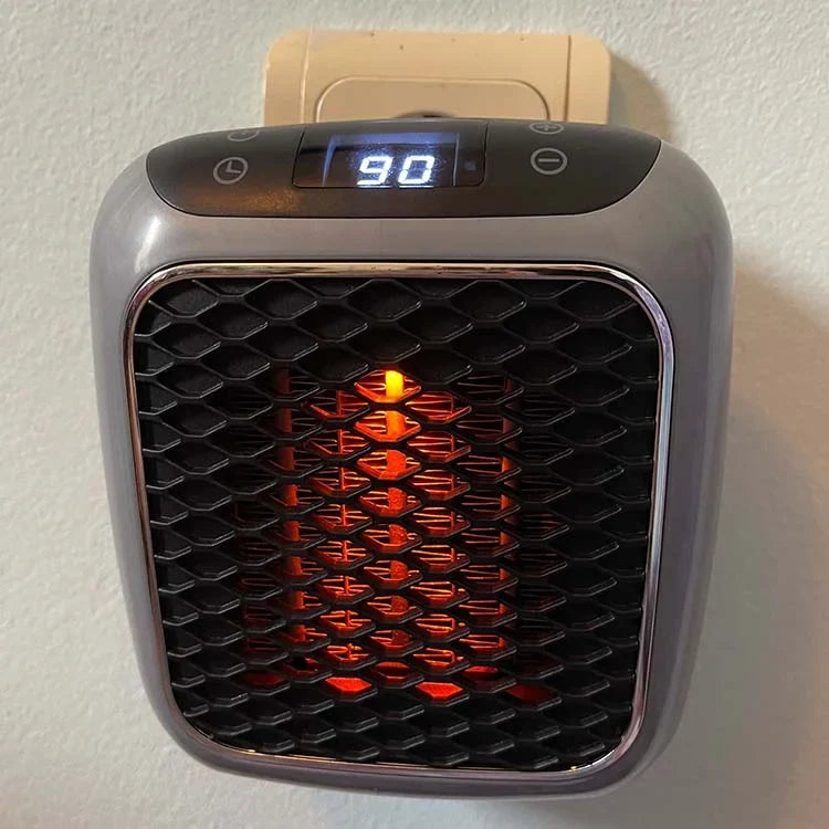 Portable Space Heater 800W with Timer & Auto Shutoff for Bedroom Office Dorm Room Fast Heating Compact Quiet Personal Heater