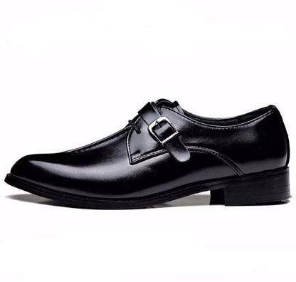 Men's Classic Dress Oxford Shoes – Formal Lace-Up Leather Derby for Office, Weddings & Business – Waterproof & Scratch-Resistant
