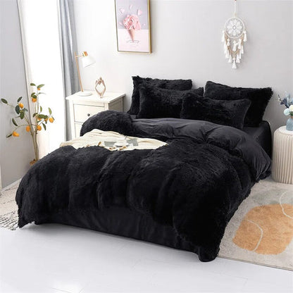Plush Duvet Cover Set with Velvet Softness | Cozy Comfort for All Seasons