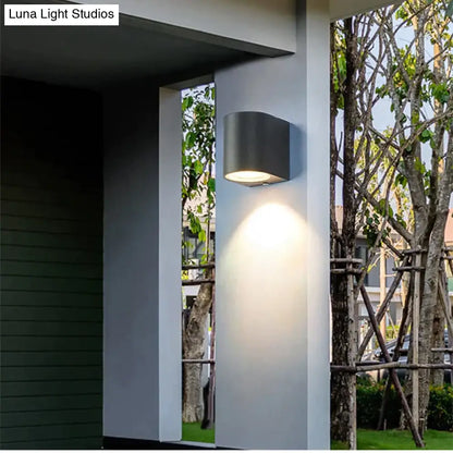 Waterproof Outdoor LED Wall Sconce for Porch, Garden & Entryway | Modern Aluminum Fixture, IP65 Rated