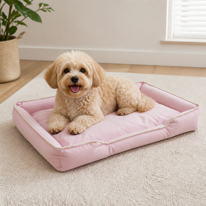 Ortekor Chew-Resistant 600D Oxford Dog Bed