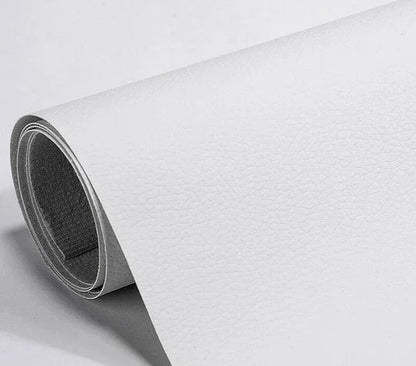 Peel-and-Stick Faux Leather Upholstery Repair Sheet – Cut to Size for Couches, Car Seats & Furniture – 8×55 in Restoration Patch