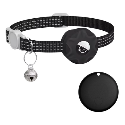 GPS-Free Android Tracking Collar for Cats & Small Dogs – Lightweight Reflective Strap with Sound Locator for Outdoor Pets