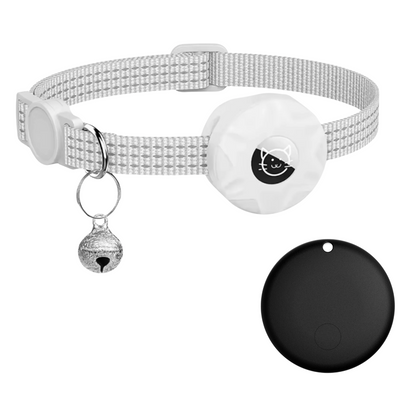 GPS-Free Android Tracking Collar for Cats & Small Dogs – Lightweight Reflective Strap with Sound Locator for Outdoor Pets