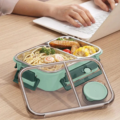 Vacuum Thermal Food Jar 16 oz Stainless Steel Hot Lunch Container for Work School Travel Commute Soup Bowl Heat Retention Spill-Proof Lid