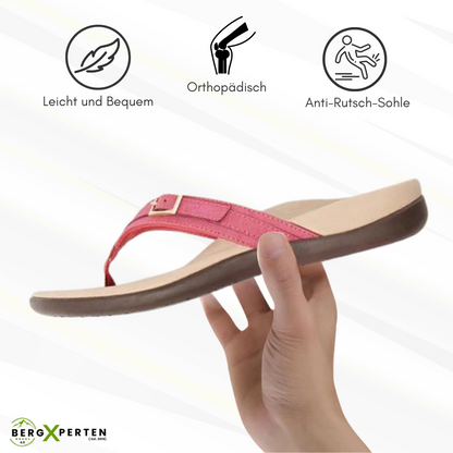 Women's Orthopedic Slide Sandals with Toe Separator for Bunion Relief & Arch Support | Slip-Resistant Footbed for All-Day Comfort | Casual O