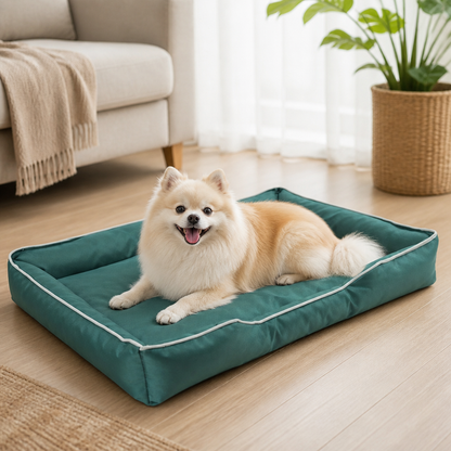 Ortekor Chew-Resistant 600D Oxford Dog Bed