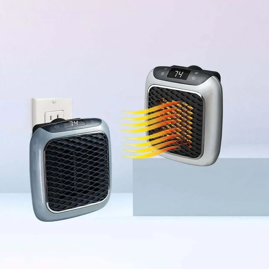 Portable Space Heater 800W with Timer & Auto Shutoff for Bedroom Office Dorm Room Fast Heating Compact Quiet Personal Heater