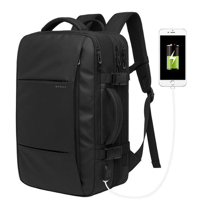 Professional Laptop Backpack with USB Charging Port for Work, School & Travel - Water-Resistant Commuter Daypack for Men & Women