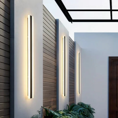 Outdoor Wall Lamp LED IP65 Weatherproof Iron & Acrylic