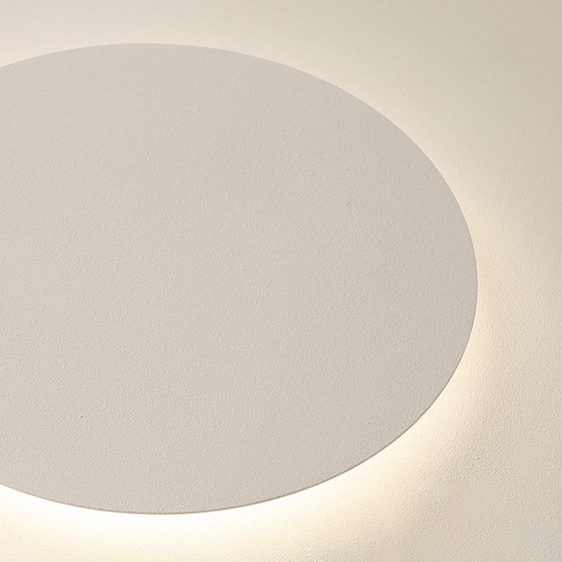 LED Flush Mount Ceiling Light 20 in White Acrylic Dimmable Round Fixture for Bedroom Living Room Modern Home Lighting