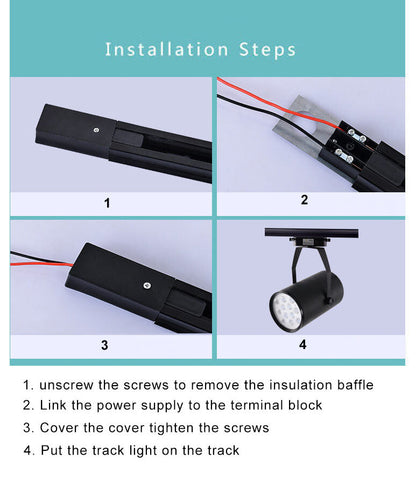 Adjustable LED Ceiling Spotlight Bar — 3, 4, or 5 Heads with Rotatable Track Mount for Kitchen, Living Room & Bedroom