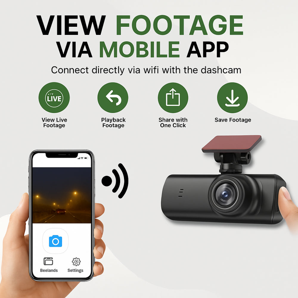 Ultra Vision | 4K Ultra HD Dash Cam with Night Vision & GPS | Compact Vehicle Recorder for Enhanced Safety