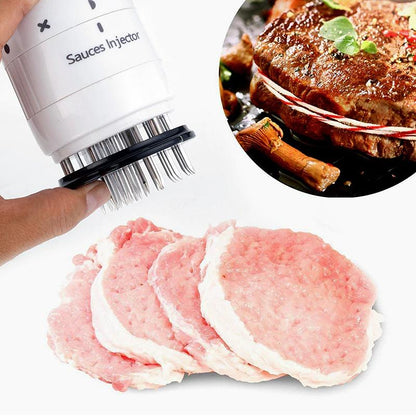Flavor Injector Syringe Kit with Needles for BBQ, Turkey & Brisket - Stainless Steel