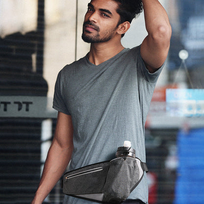 Active Gear | Waterproof Waist Bag with Adjustable Bottle Holder | Comfortable & Safe for Running and Hiking