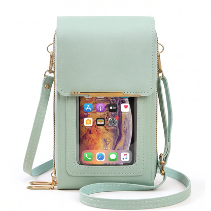 Touchscreen Crossbody Phone Wallet with RFID Blocking for Women – Holds 6.7 Inch Smartphones, Cards & Essentials
