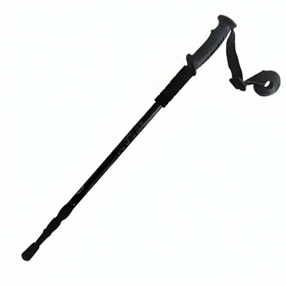 Collapsible Trekking Poles 4-Section Aluminum Hiking Sticks Adjustable 25-53 in for Men Women Trail Walking Backpacking Mountains