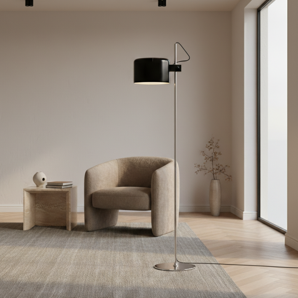 Coupé | Adjustable Modern Floor Lamp with Flexible Illumination | Stylish Lighting for Contemporary Spaces