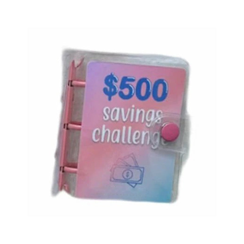 Cash Envelope Budget Binder for Money Saving Challenge Tracker – Reusable Vinyl Organizer for Bills Vacation Christmas Fund Planning