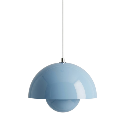 Hanging Planter Light Fixture with Built-In Pot for Indoor Plants & Modern Scandinavian Farmhouse Decor