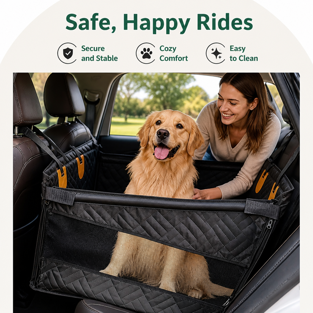 Ortekor Hard Base & Rear Expanders Car Seat Cover (Large)