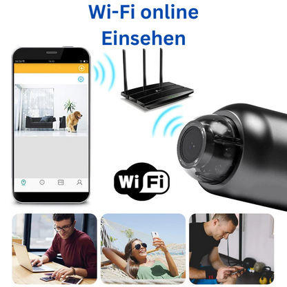 1080p HD Wireless Baby Monitor Camera with Night Vision & Motion Detection for Nursery Security