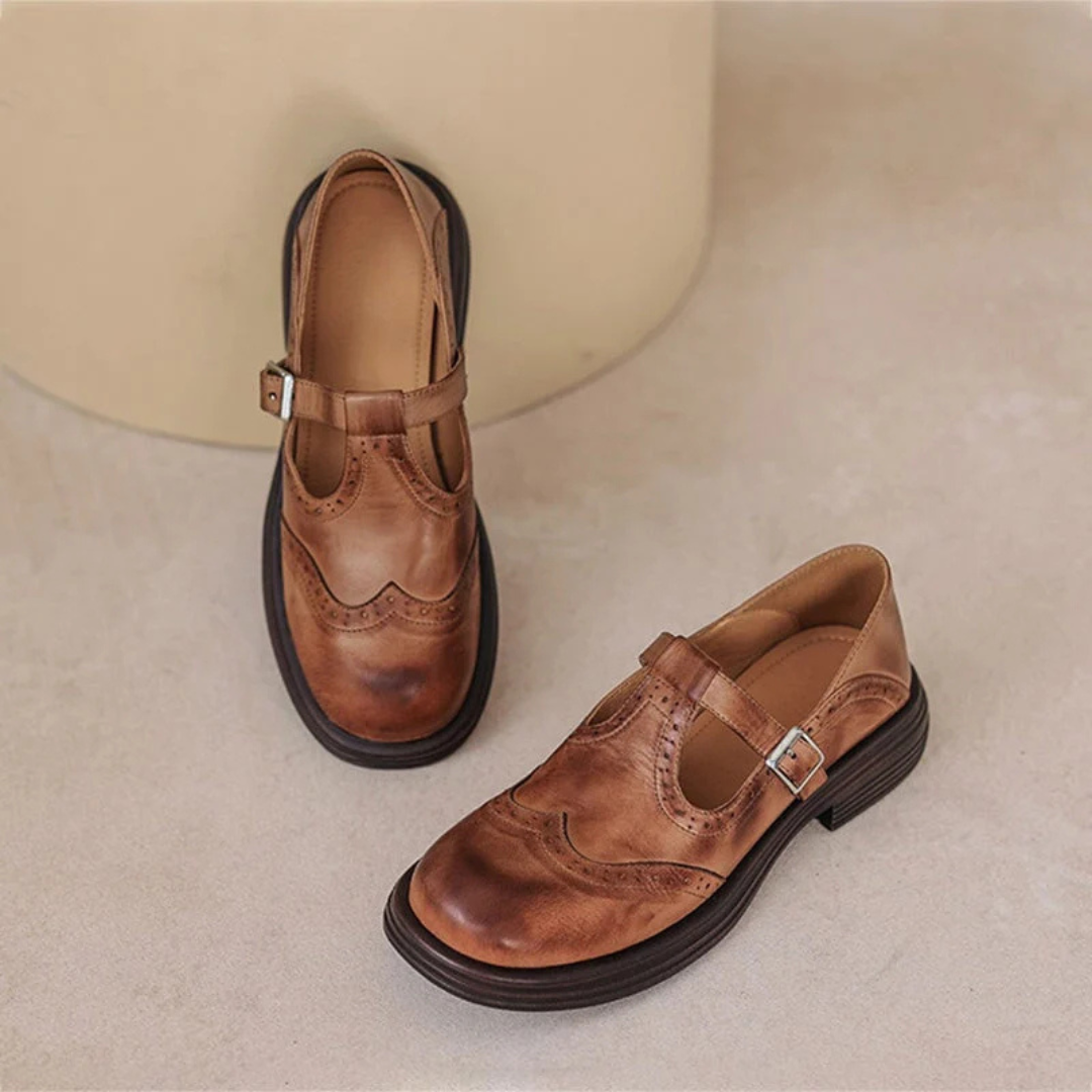 Women's Vegan Leather Flats – Breathable Slip-On Shoes for Summer & Spring, Lightweight Comfort Walking Shoes