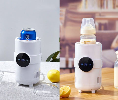 Beverage Master | Portable Electric Cup Holder with Temperature Control | Ideal for Chilling & Heating Drinks