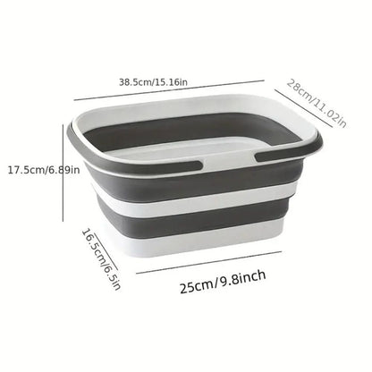 FlexTote - Collapsible Utility Basket - Modern Style - Space Saving