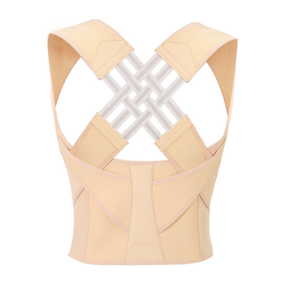 Adjustable Upper Back Support Brace for Shoulder Alignment and Spinal Relief – Unisex Posture Aid