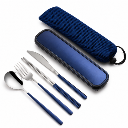 Eco-Friendly Stainless Steel Portable Cutlery Set