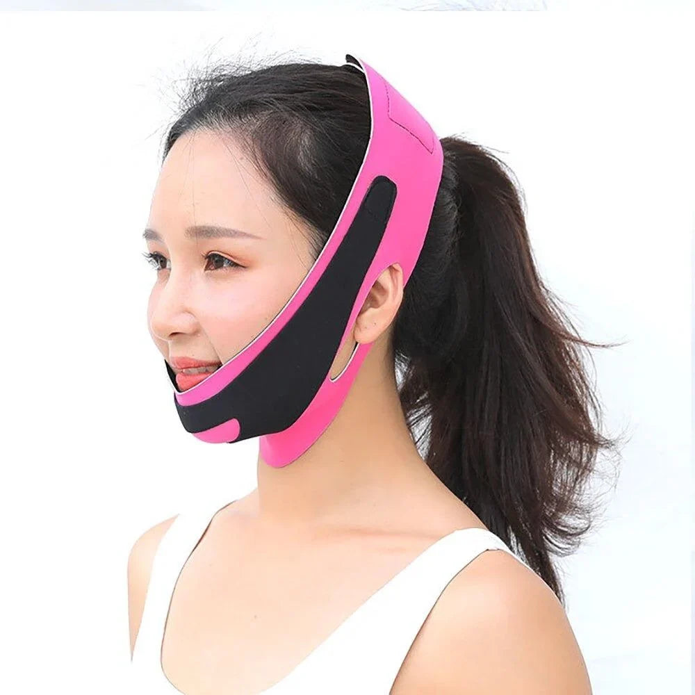 Facial Slimming Band Heat-Activated Neotex Adjustable Velcro