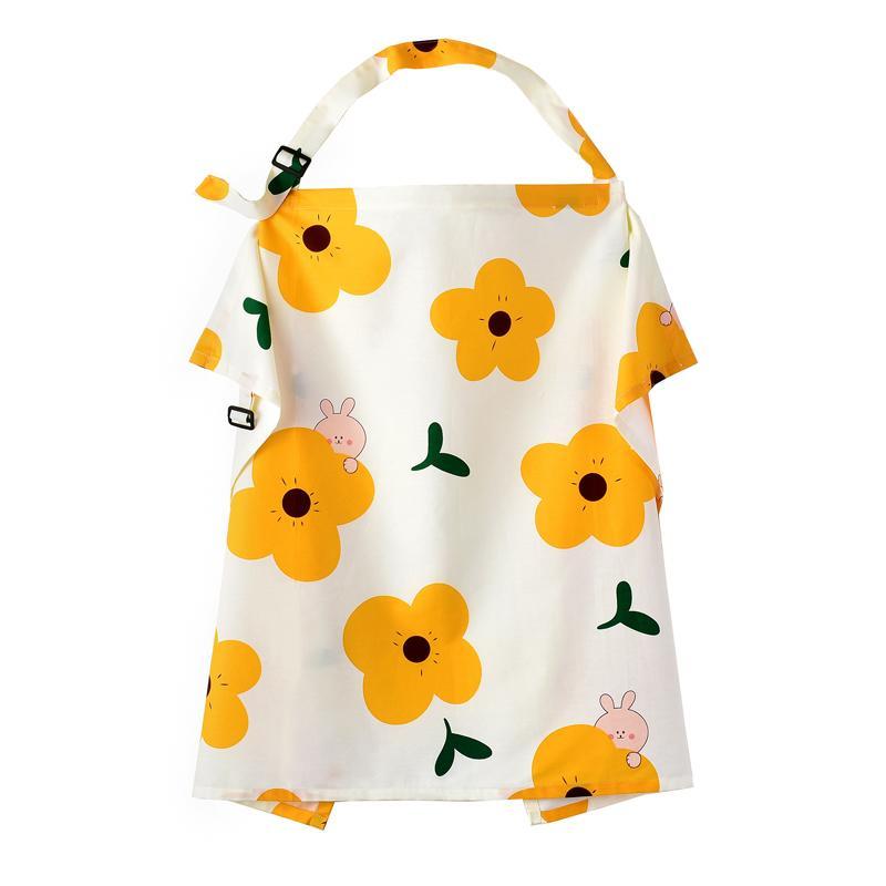 Breastfeeding Privacy Apron with Adjustable Neck Strap – Lightweight Cotton Feeding Shield for Moms – Portable Infant Nursing Drape