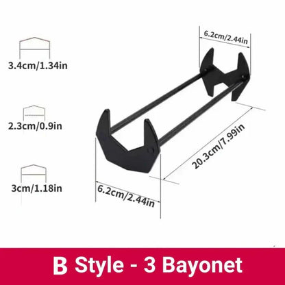 Basin Nut Wrench Tool Extended Reach Plumbing Installer for Faucet Nuts Under Sink Bathroom Kitchen