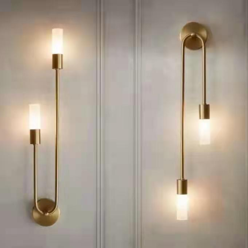Indoor Sconce Fixture 10 Inch Gold Metal Accent Light for Bedroom Dining Area Living Space Hardwired G9 LED Warm White Lighting