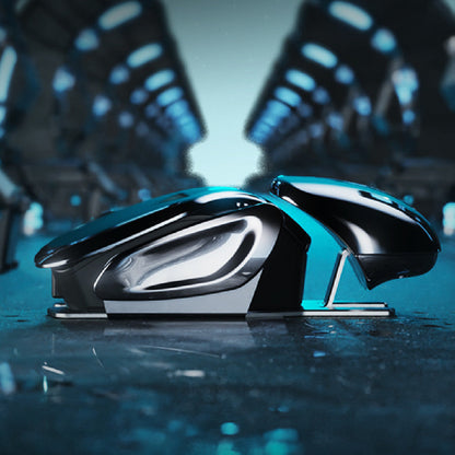 Cordless Quiet-Click Computer Mouse with Programmable Buttons for Work & Gaming | Desktop Laptop PC Accessory