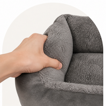 Ortekor Plush Mattress-Style & Easy-Clean Polyester Pet Bed