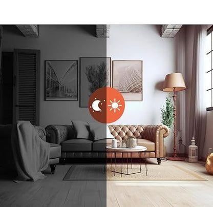 Compact 1080p WiFi Security Camera with Night Vision for Home & Office | Motion Alerts & App Control