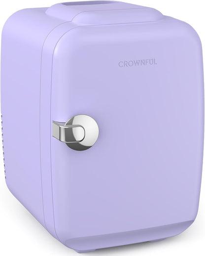Ortekor Refrigerator Mini Fridge with Cooling & Heating | 4L Capacity for Medication, Skincare, Food, & Dorm Use