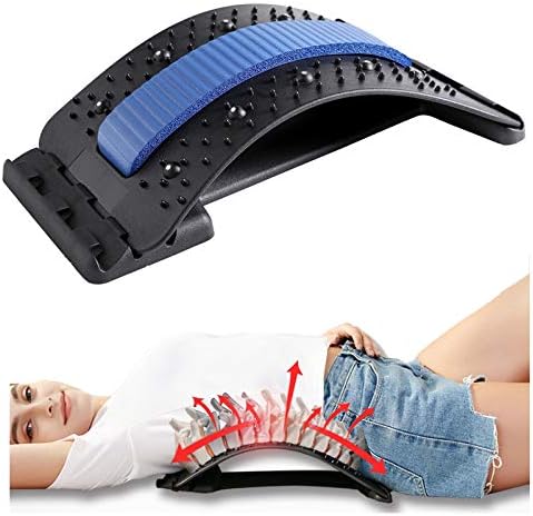 Multi-Level Spinal Alignment Device for Posture Correction and Lumbar Support at Home, Gym or Office Use